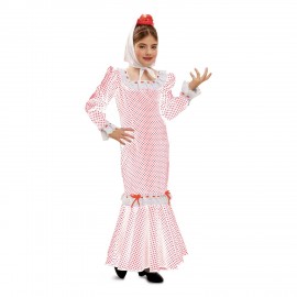 Costume da Madrilena Bianco per Bambini