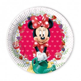 8 Piatti Minnie 20 cm 8 Piatti Minnie 20 cm