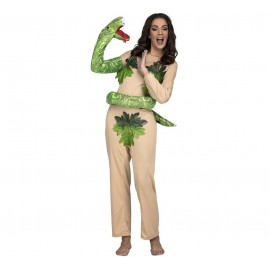 Costume da Eva con Serpente per Adulto Shop