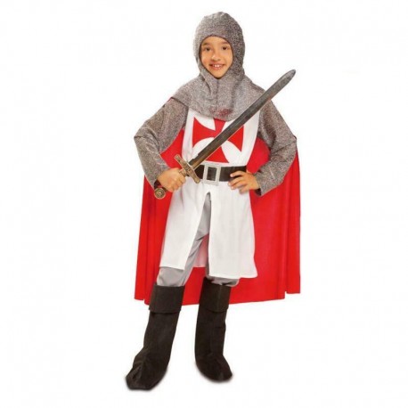 Costume da Cavaliere Medievale con Mantello per Bambini