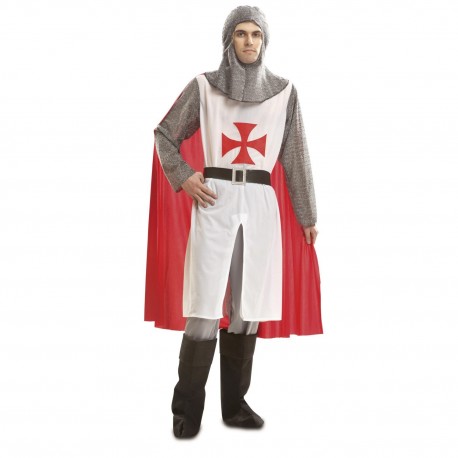 Costume da Cavaliere Medievale con Mantello per Adulti