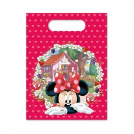 6 Sacchetti per Caramelle Minnie 6 Sacchetti per Caramelle Minnie