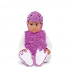 Costume da Anatroccolo Lilla di Peluche per Bambini