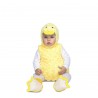 Costume da Anatroccolo Giallo di Peluche per Bambini