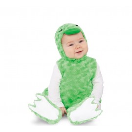 Costume da Anatroccolo Verde di Peluche per Bambini