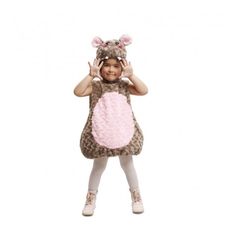 Costume da Ippopotamo di Peluche per Bambini