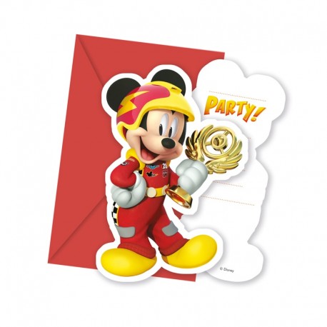 6 Inviti Mickey Pilota