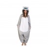 Costume da Orso Grigio Big Eyes per Bambini