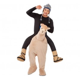 Costume da Alpaca Ride-On per Adulti