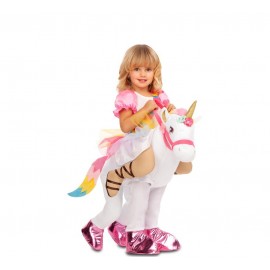 Costume da Principessa con Unicorno Ride-On per Bambini