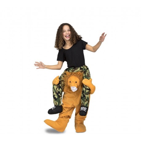 Costume Ride-On da Leone per Bambini