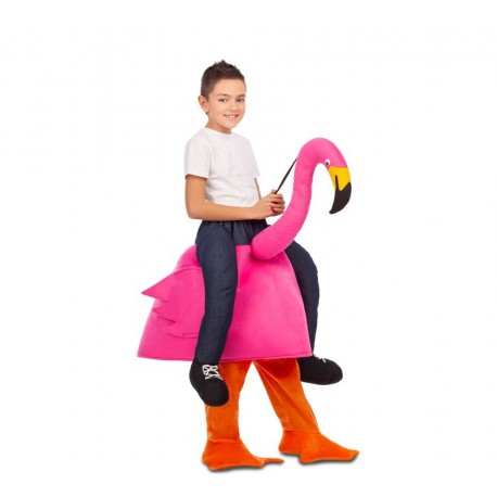 Costume Ride-On da Fenicottero per Bambini