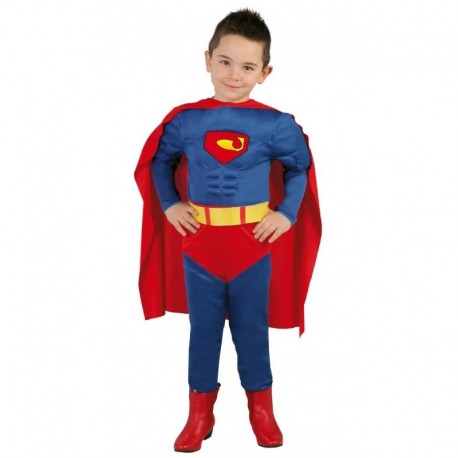 Costume Supereroe Muscoloso per Bambino