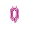 Palloncino Numero 0 Foil 35 cm