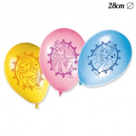 8 Palloncini Principesse Disney 28 cm