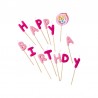 Candele Happy Birthday Principesse Disney Negozio