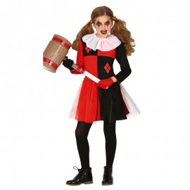 Costume da bambina Harley Quinn 8-10 anni