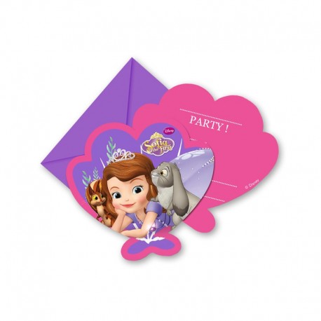 6 Inviti Principessa Sofia