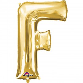 Palloncino Lettera F Foil 81 cm