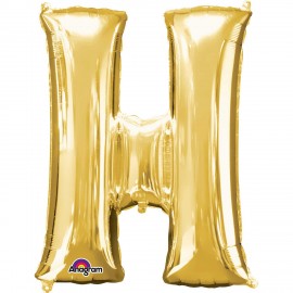 Palloncino Lettera H Foil 81 cm