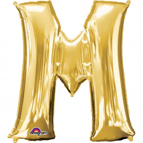 Palloncino Lettera M Foil 81 cm