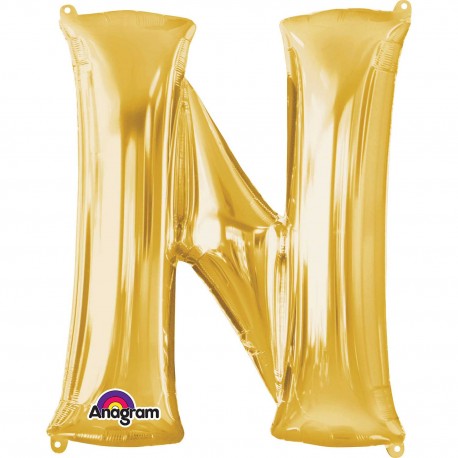 Palloncino Lettera N Foil 81 cm