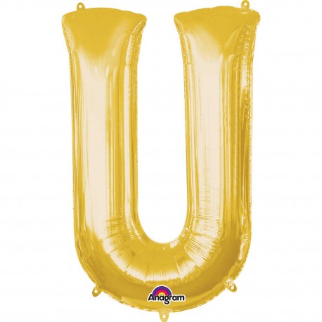 Palloncino Lettera U Foil 81 cm