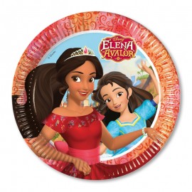 8 Piatti Elena di Avalor 23 cm 8 Piatti Elena di Avalor 23 cm
