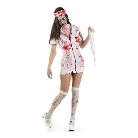Costume da Infermiera Zombie per Donna Online