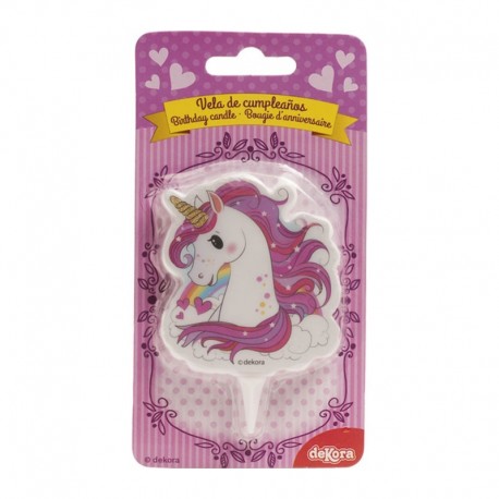 Candela 2D Unicorno Rosa Store