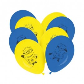 8 Palloncini Minions 28 cm Compra
