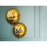 Palloncino 80 anni dorato metallizzato