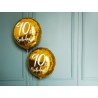 Palloncino 90 anni dorato metallizzato