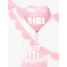 Palloncino a forma di cuore Its a Girl Foil 45cm