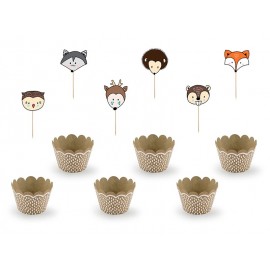 Kit Cupcakes Animaletti