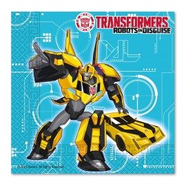 20 Tovaglioli Transformers 33 cm