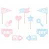 11 Accessori Photobooth Gender Reveal