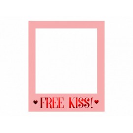 Cornice Photobooth Free Kiss