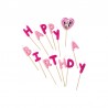 Candeline Happy Birthday Minnie Rosa Compra