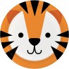 Piatti con Facce da Tigre