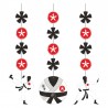 3 Decorazioni Appese Karate