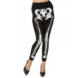 Leggins da Scheletro per Adulto 75 den