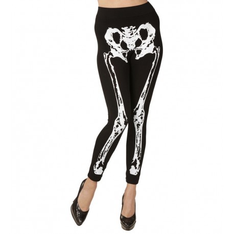 Leggins da Scheletro per Adulto 75 den