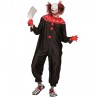 Costume da Clown Assassino Nero per Adulto Shop