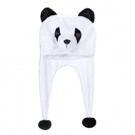 Cappello Panda con Orecchie Lunghe