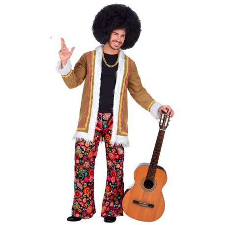 Costume da Woodstock Hippie per Adulti