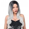 Parrucca Fashion Bianca e Nera