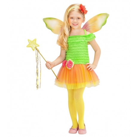 Costume da Fata dei Fiori da Bambina