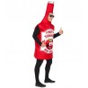 Costume da Ketchup per Adulti