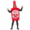 Costume da Ketchup per Adulti